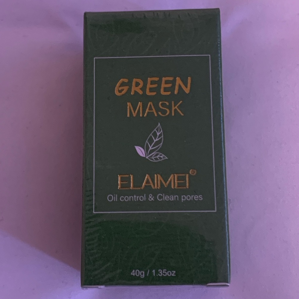FREE with bundle - New Elaimei Natural Green Tea Purifying Clay Face Mask
Stick